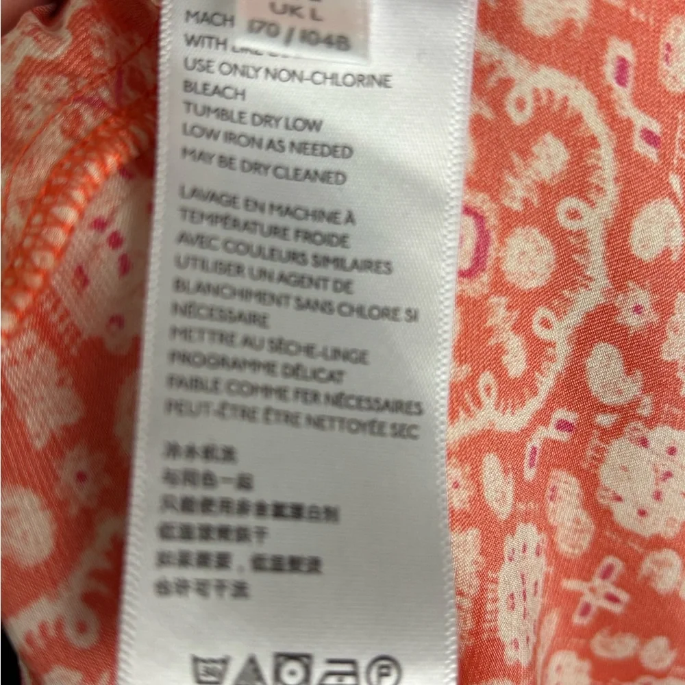 Free People Womens Mid Summers Day Printed Halter Tunic Top Large - Picture 7 of 8